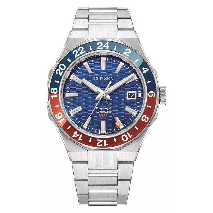 Orologio citizen serie8 NB6030 59 L gmt pepsi blu 720x