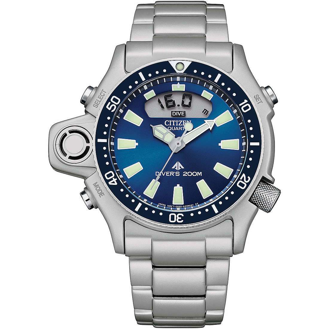 Orologio cronografo uomo citizen promaster jp2000 67l