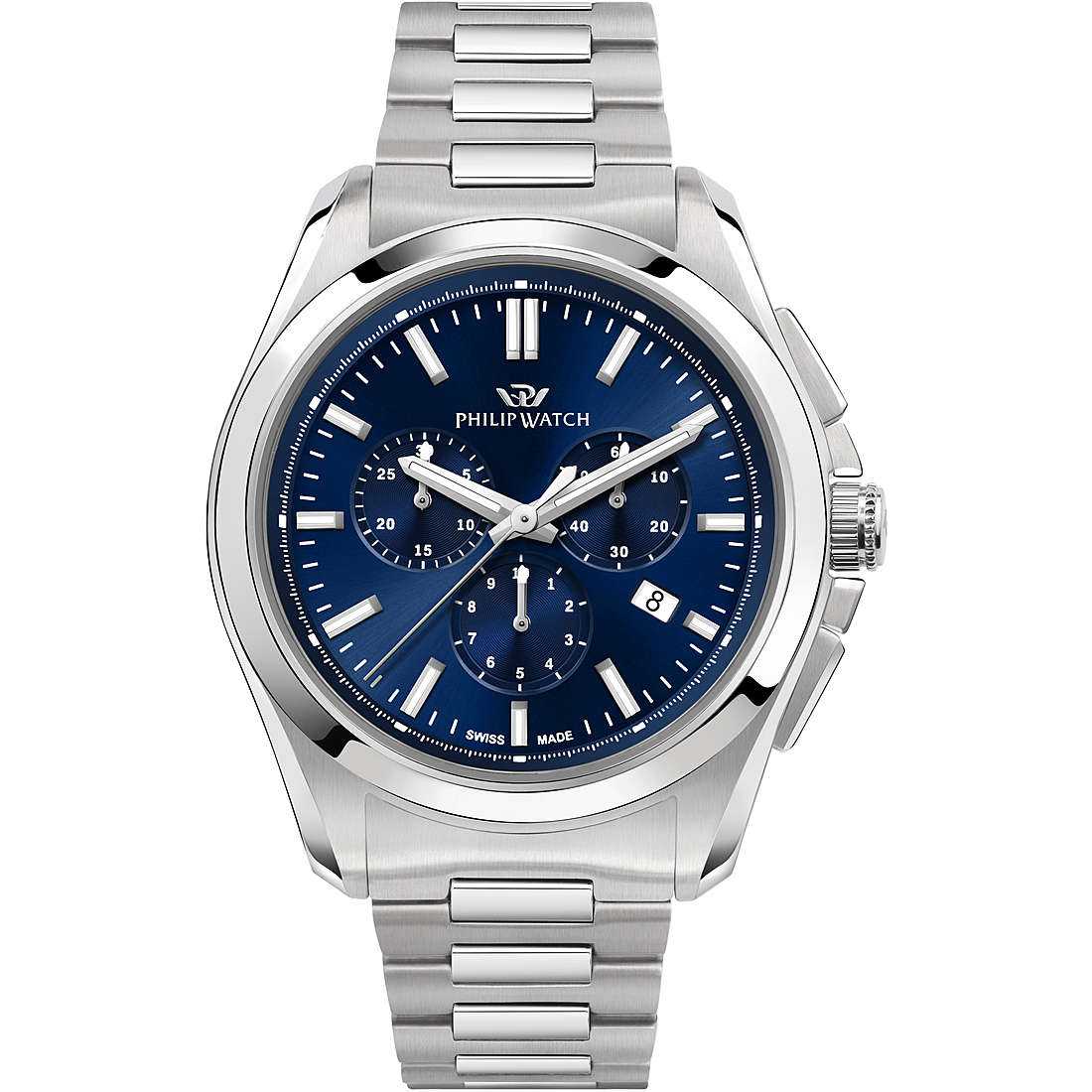 Orologio cronografo uomo philip watch r8273618002