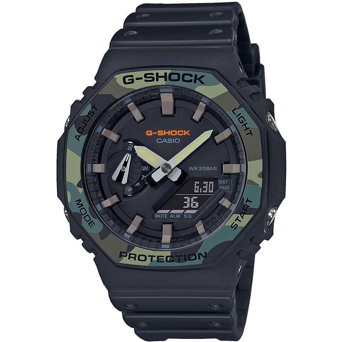 Orologio g shock gs basic nero multifunzione uomo ga 2100su 1aer 391615