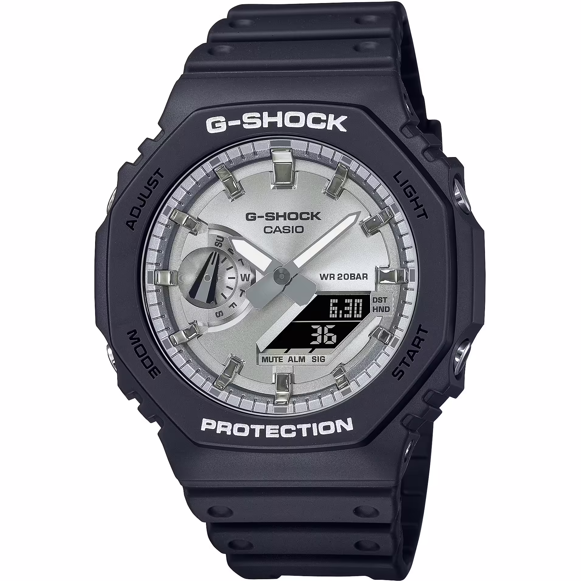 Orologio g shock nero digitale uomo ga 2100sb 1aer