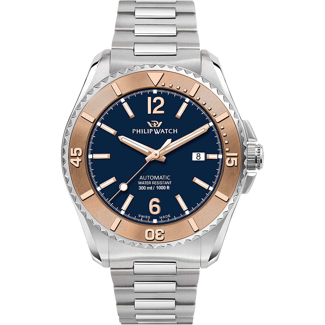 Orologio meccanico uomo philip watch r8223218004