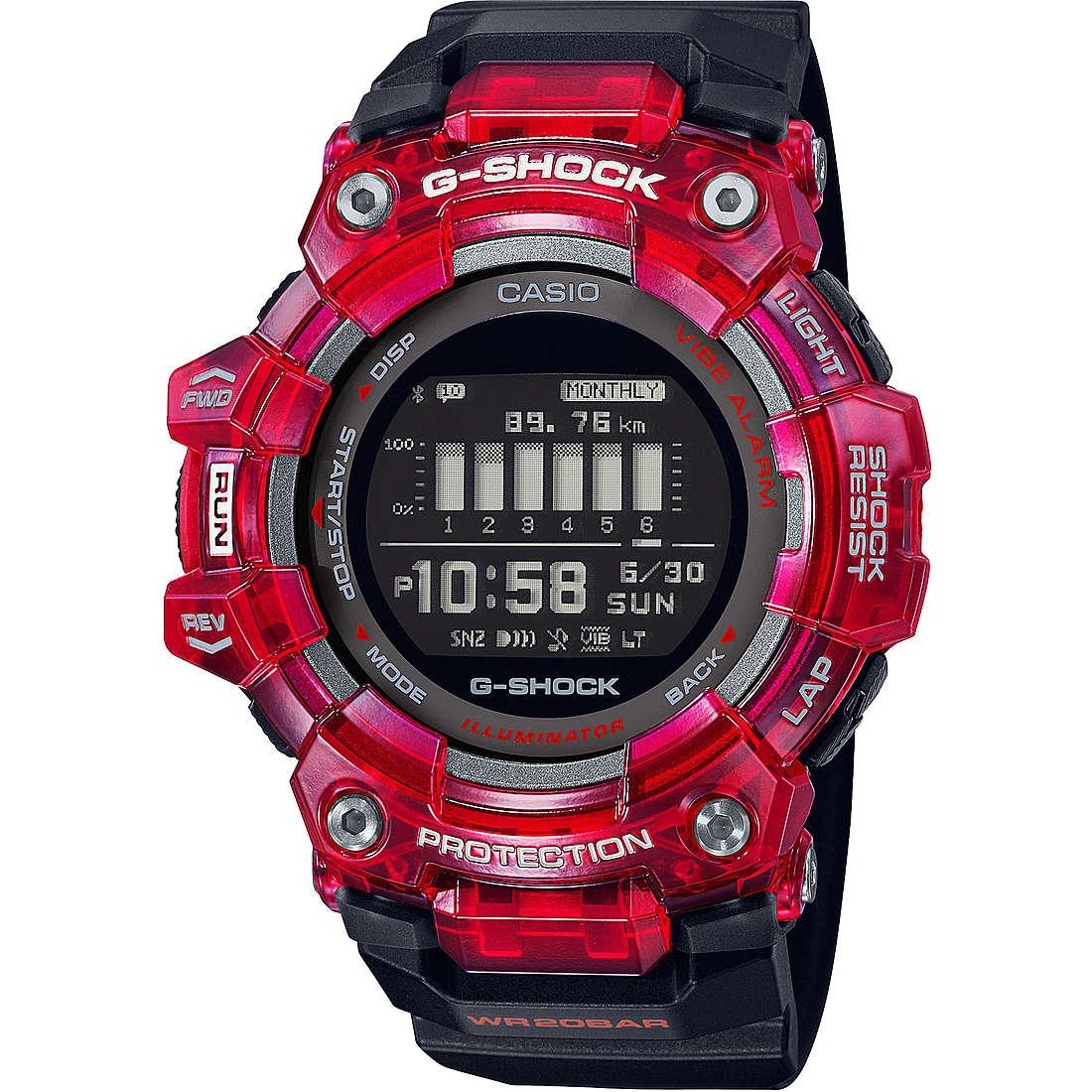 Orologio multifunzione uomo casio g shock g squad gbd 100sm 4a1er