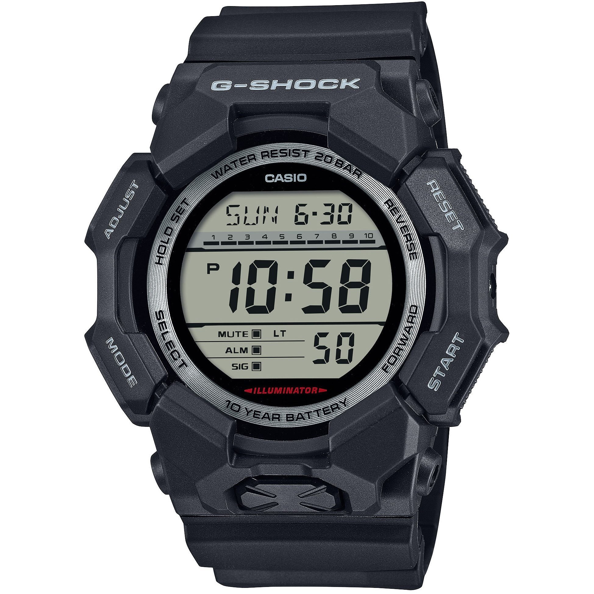 Orologio multifunzione uomo casio g shock gd 010 1er