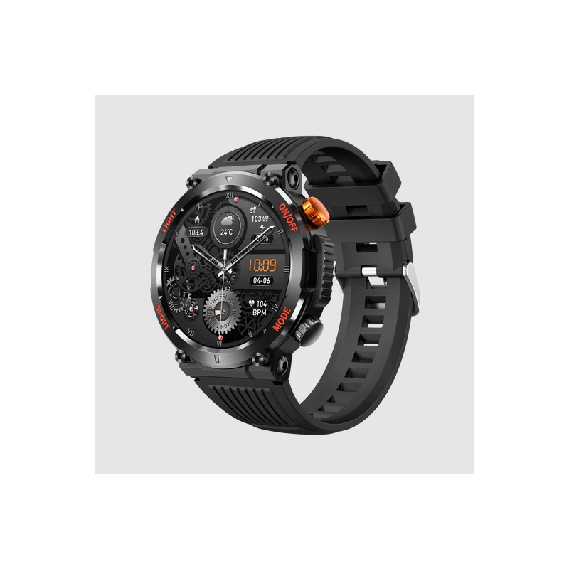 Orologio smartwatch uomo smarty 20 sw077a cinturino silicone nero