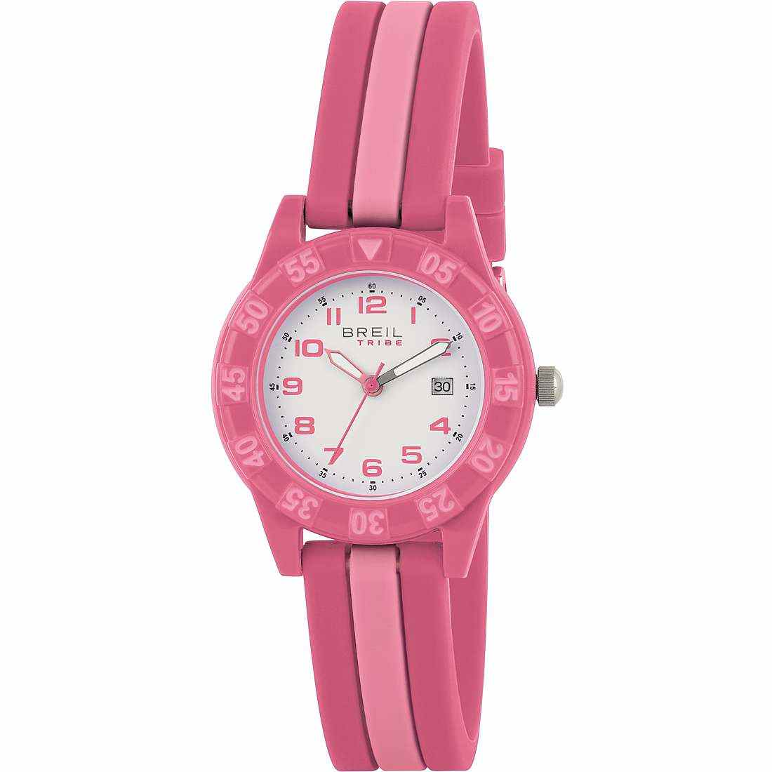Orologio solo tempo bambina breil trick rosa ew0400