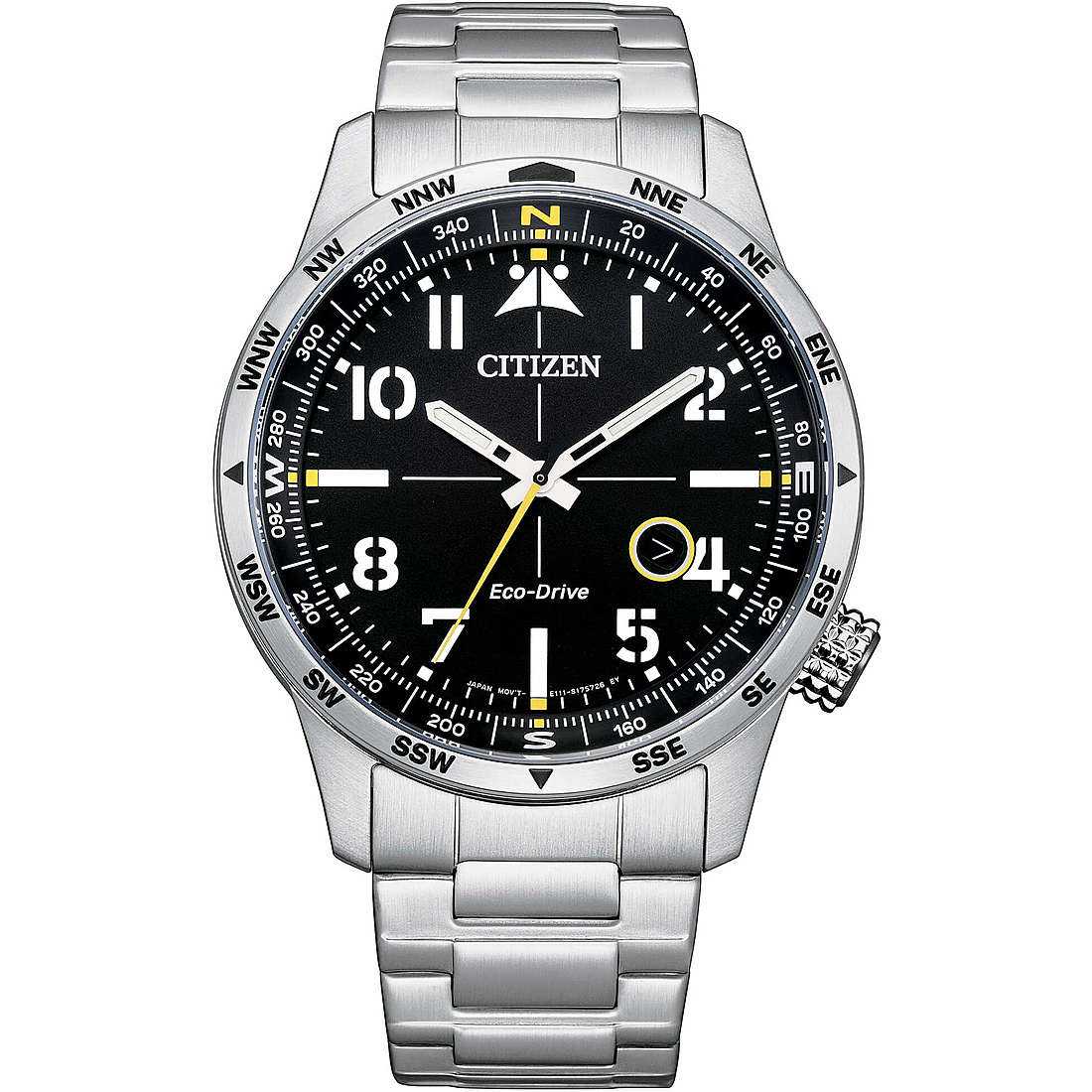 Orologio solo tempo uomo citizen aviator bm7550 87e