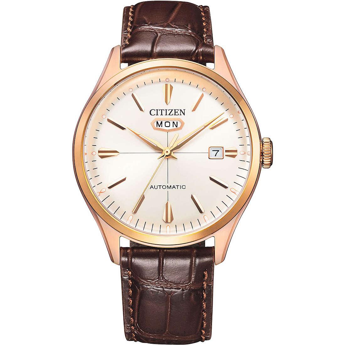 Orologio solo tempo uomo citizen meccanico nh8393 05a