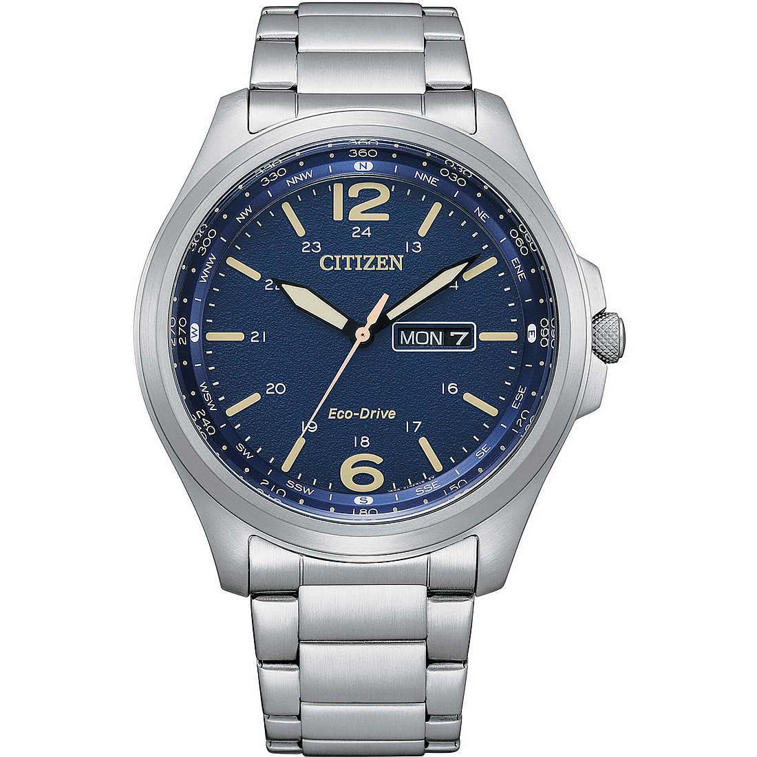 Orologio solo tempo uomo citizen miltary aw0110 82l