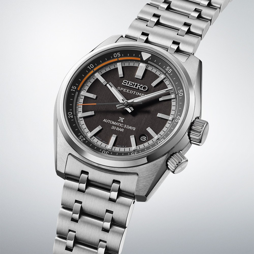 Orologio uomo cronografo prospex speedtimer quadrante grigio