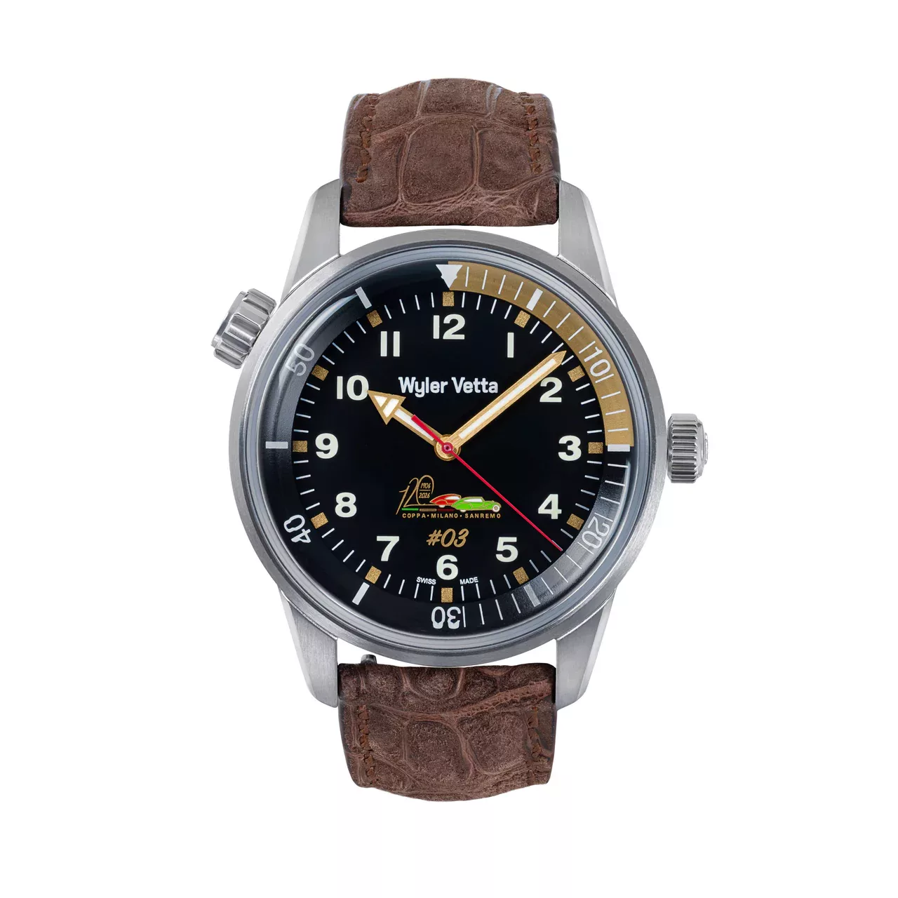 Orologio wyler vetta WV0228 MI Sanremo pelle
