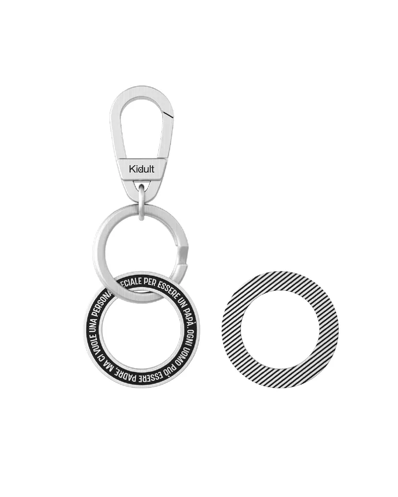 Portachiavi acciaio kidult Family 781001