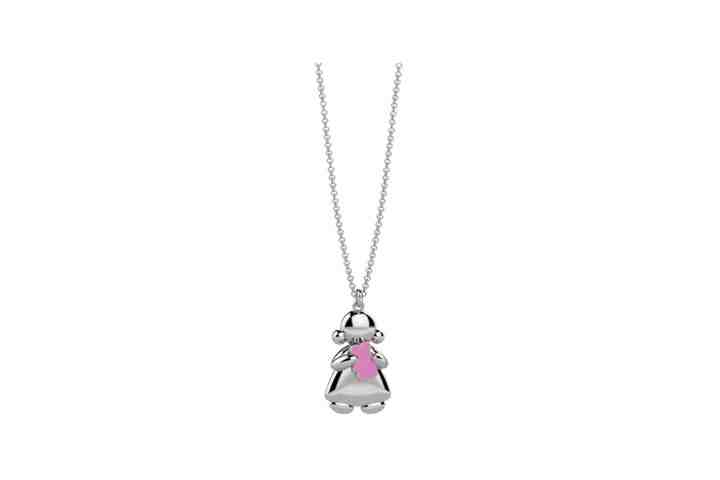 Tato s baby nanan bijou in argento orsetto rosa NAN0511